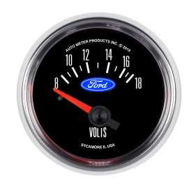Ford Racing® Electric Voltmeter Gauge 880823